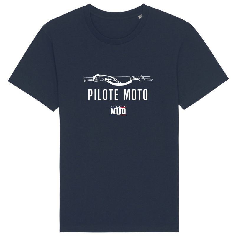 T-Shirt "pilote moto" Unisexe