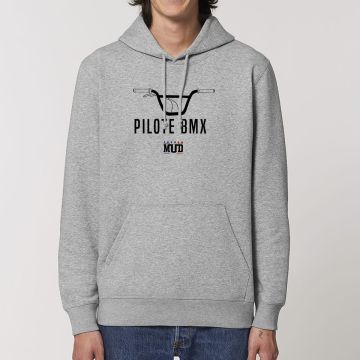 Hoodie "pilote bmx" Unisexe