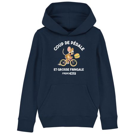 Hoodie "coup de pedale et grosse fringale" Enfant