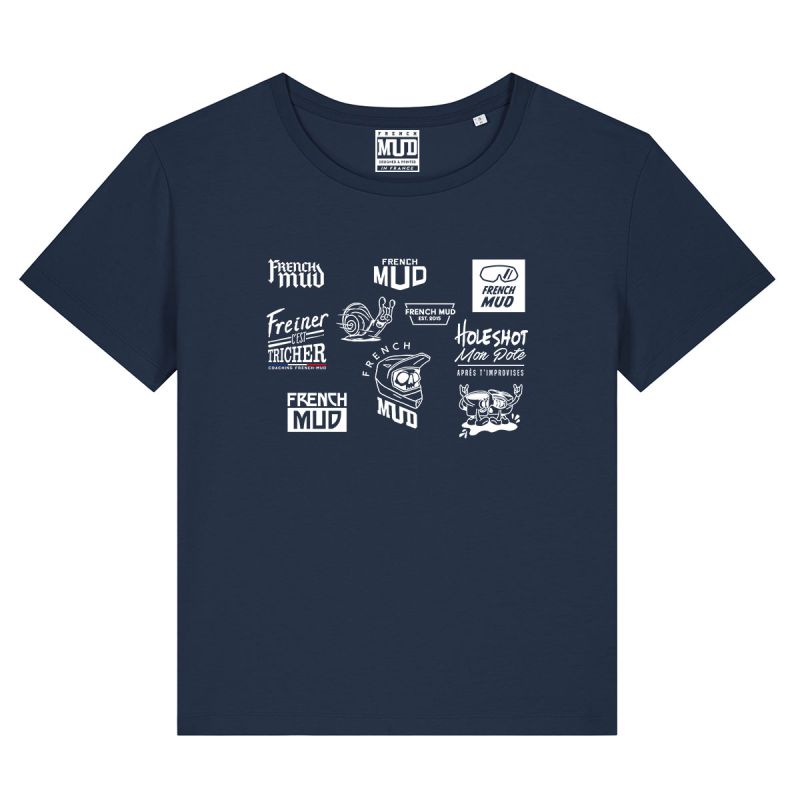 Tshirt "Multilogos Officiels" Femme