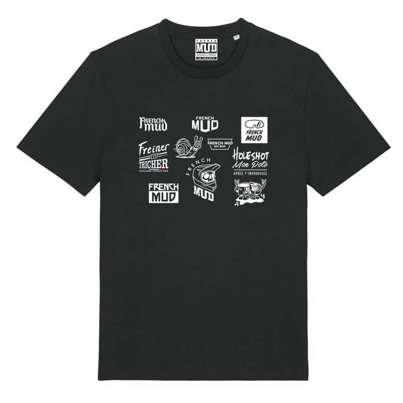 Tshirt "Multilogos Officiels" Premium Unisexe