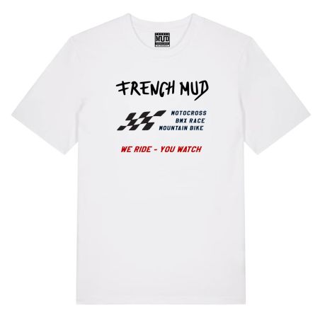 T-Shirt "We ride,you watch" Premium Unisexe