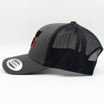 Casquette lettrage 3D dark grey