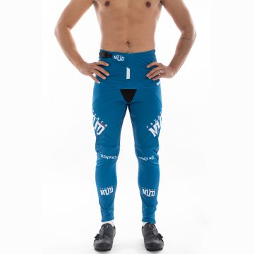 Pantalon enfant BMX/DH bleu