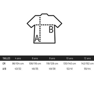 T-shirt enfant UVCA Troyes BMX